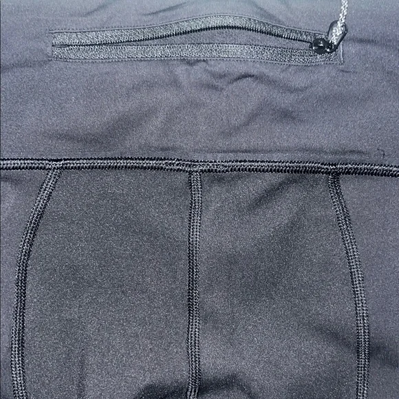 Lululemon 21” Crop Black Leggings - Picture 5 of 6
